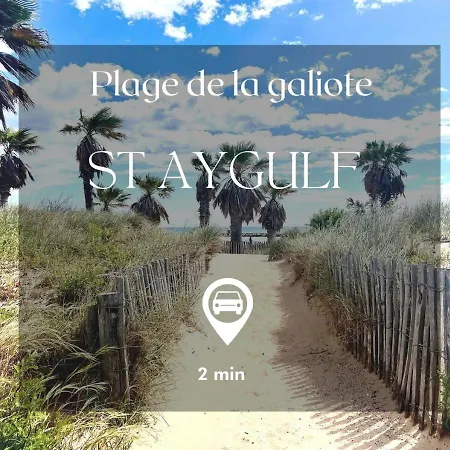 بيت للعطل Pavillon Galiote -2 Chambres- Jardin 80 M² - Park